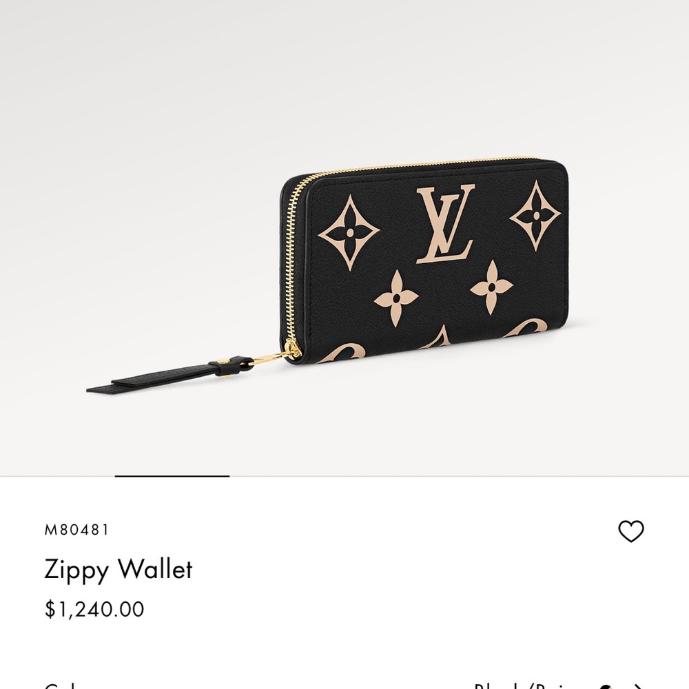 Louis Vuitton Zippy Wallet